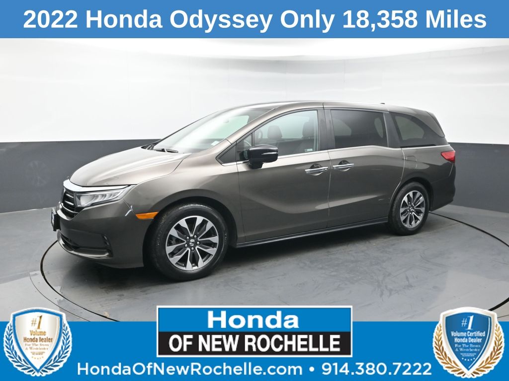 Gray (Modern Steel Metallic) 2022 Honda Odyssey Minivan Front-Wheel Drive Automatic