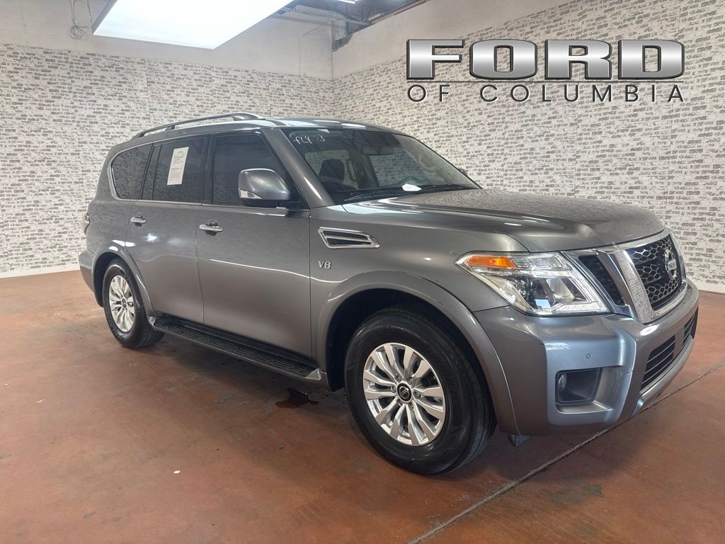 Gray (Gun Metallic) 2020 Nissan Armada SUV / Crossover 4X2 7-Speed Automatic