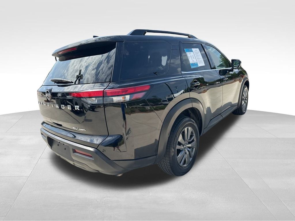 2022 Super Black Nissan Pathfinder SV 4X4 SUV