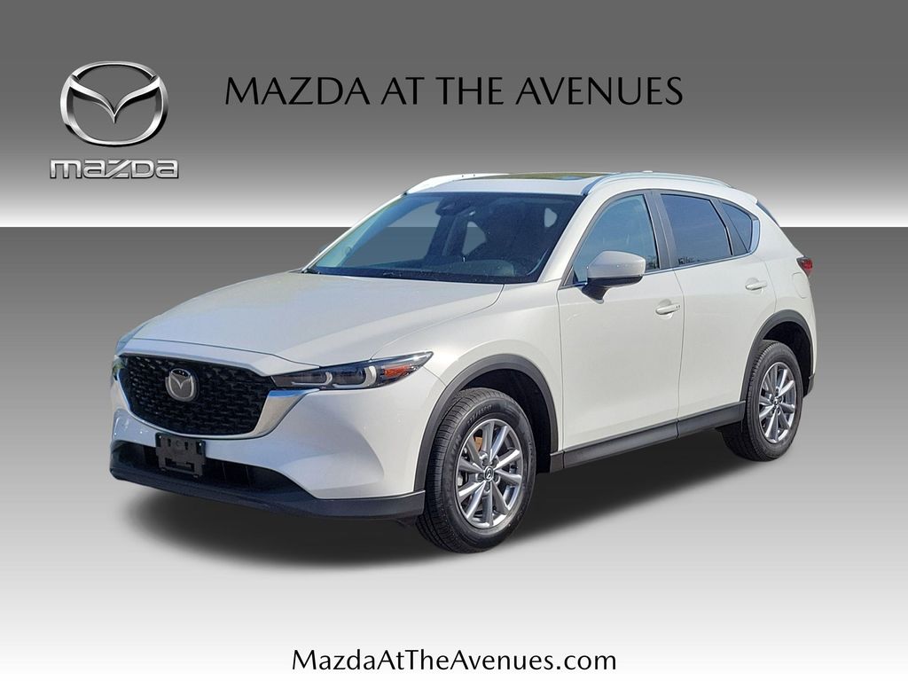 Rhodium White Metallic 2023 Mazda CX-5 2.5 S Preferred AWD SUV / Crossover All-Wheel Drive 6-Speed Automatic