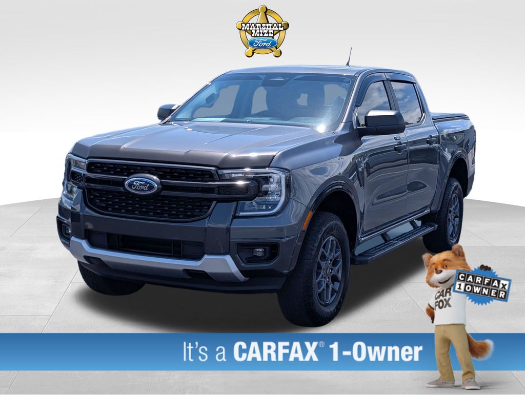 Gray Metallic 2024 Ford Ranger Pickup Truck 4X2 Automatic