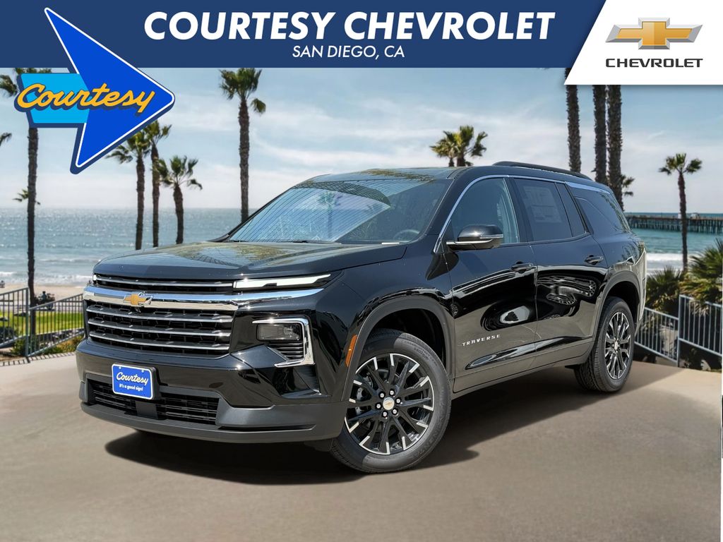 Mosaic Black Metallic 2026 Chevrolet Traverse SUV / Crossover Four-Wheel Drive 8-Speed Automatic