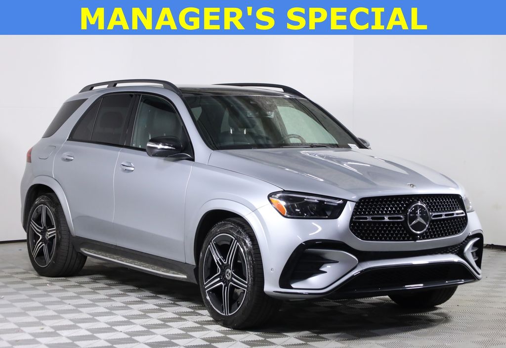 Cirrus Silver Metallic 2025 Mercedes-Benz GLE 450e 4MATIC SUV / Crossover All-Wheel Drive 9-Speed Automatic