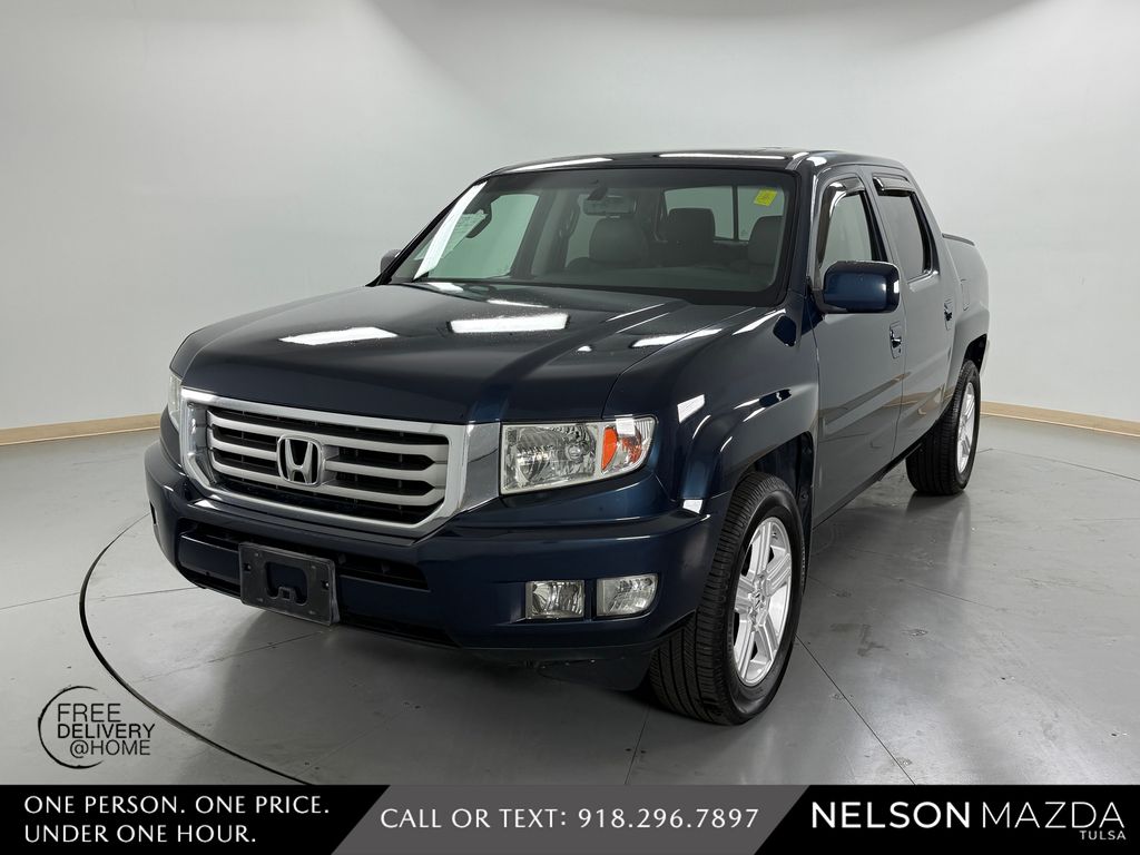 Bali Blue Pearl 2012 Honda Ridgeline RTL Pickup Truck Four-Wheel Drive 5-Speed Automatic