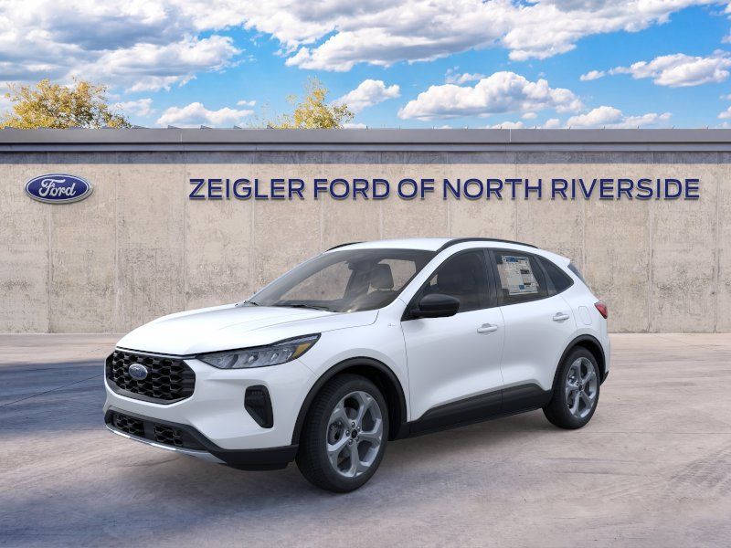 Star White Metallic Tri-Coat 2026 Ford Escape SUV / Crossover All-Wheel Drive 8-Speed Automatic