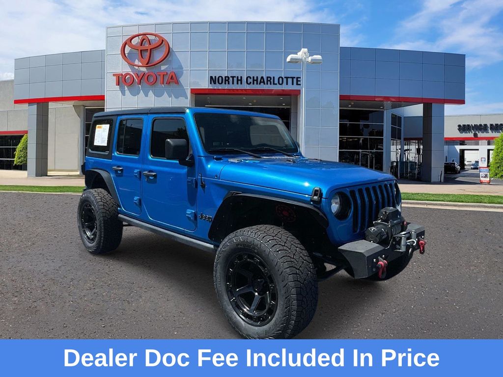 Hydro Blue Pearlcoat 2022 Jeep Wrangler SUV / Crossover Four-Wheel Drive 8-Speed Automatic