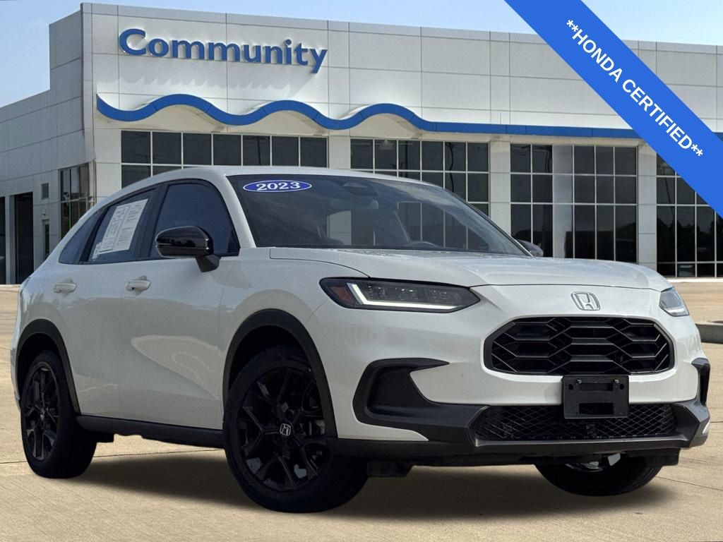 2023 Honda HR-V Sport White at Community Honda