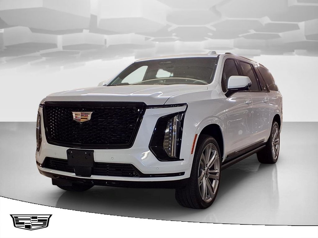 Vibrant White Tricoat 2026 Cadillac Escalade ESV SUV / Crossover Four-Wheel Drive Automatic