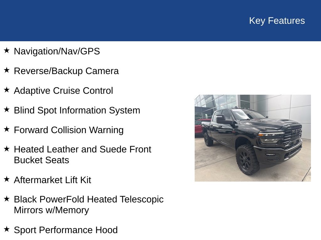 2025 Ram 2500 Laramie Crew Cab 4x4 6'4" Box