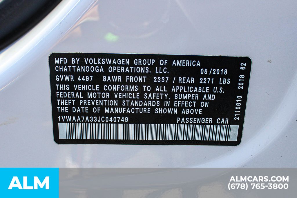 Used 2018 White Volkswagen 2.0T R-Line image 39