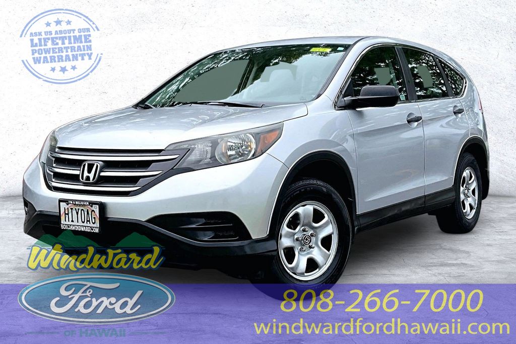 Silver 2014 Honda CR-V SUV / Crossover Front-Wheel Drive 5-Speed Automatic