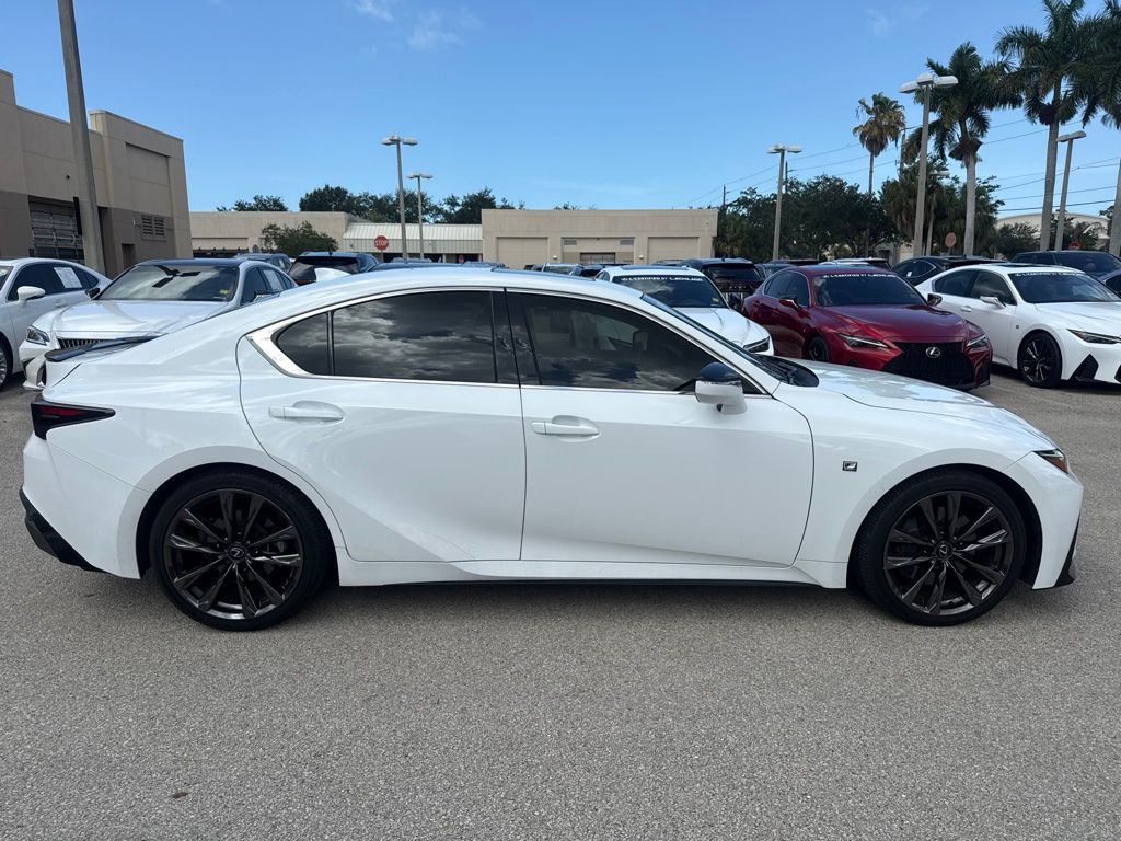 Certified Used 2023 White Lexus 350 F SPORT image 7
