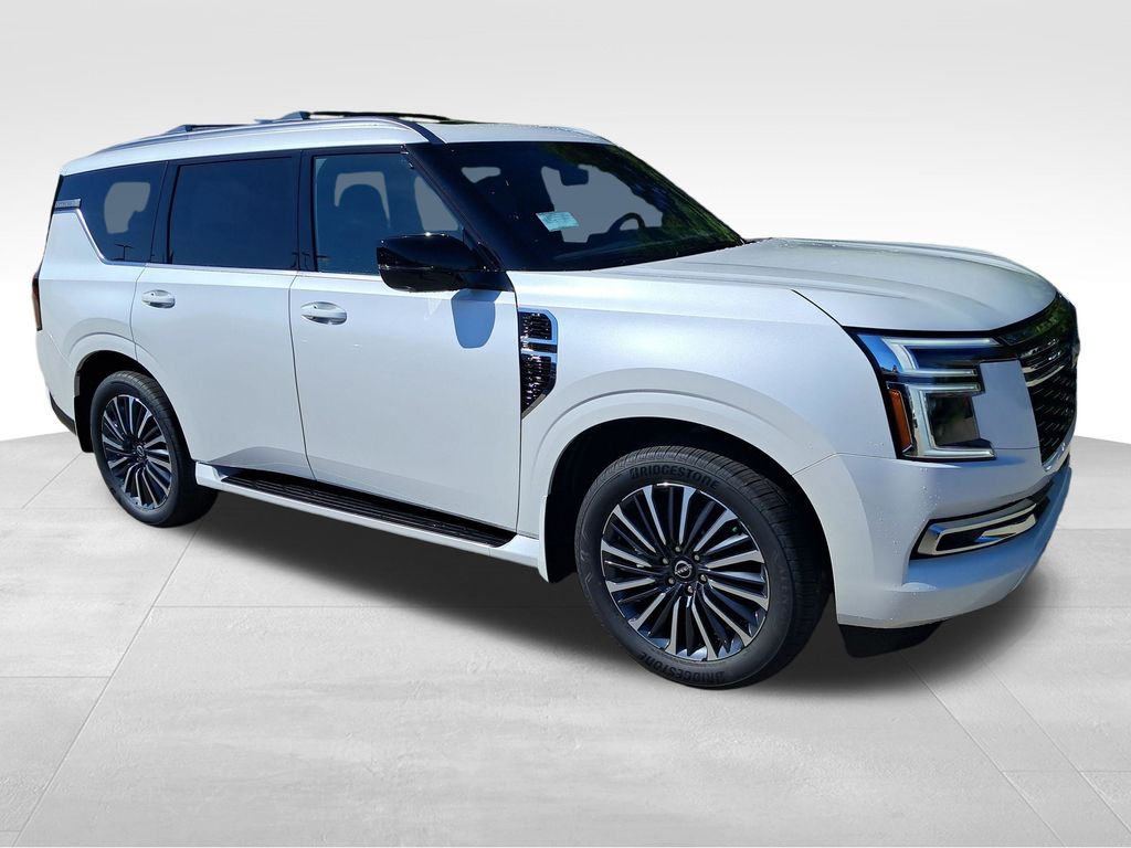 2026 Nissan Armada Platinum Reserve White at Spitzer Acura