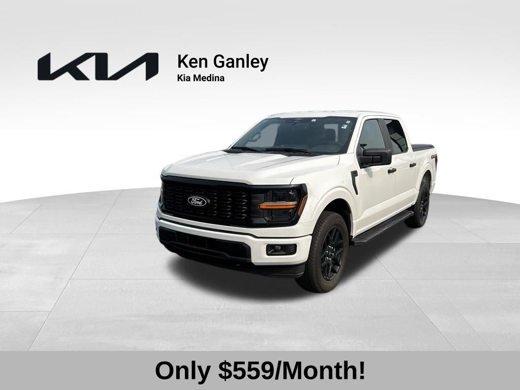 Oxford White 2024 Ford F-150 Pickup Truck Four-Wheel Drive Automatic