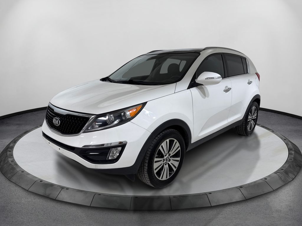 Clear White 2015 Kia Sportage SUV / Crossover Front-Wheel Drive 6-Speed Automatic