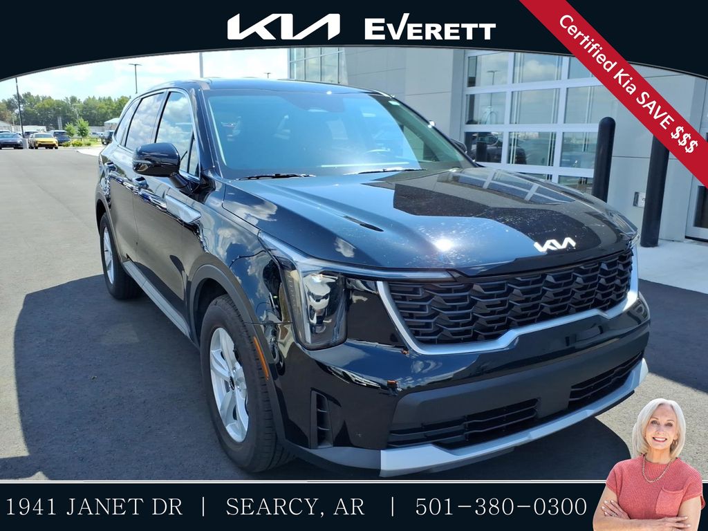 Ebony Black 2026 Kia Sorento SUV / Crossover Front-Wheel Drive 8-Speed Automatic