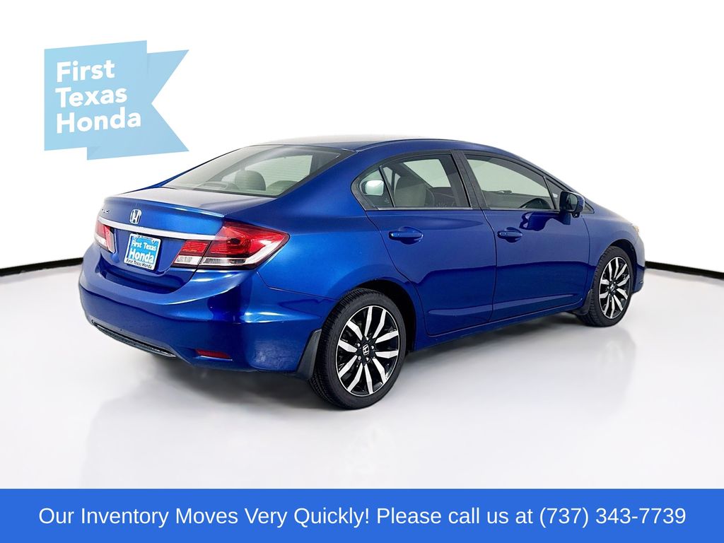 Used Car 2015 Honda Civic  Ex-l For Sale Under $12,000 In Austin, Texas