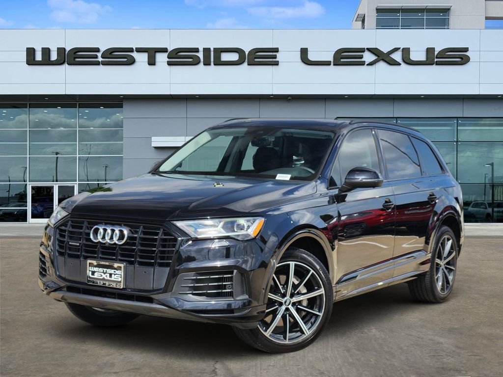 2021 Audi Q7 55 Premium Plus Black at Monument Chevrolet
