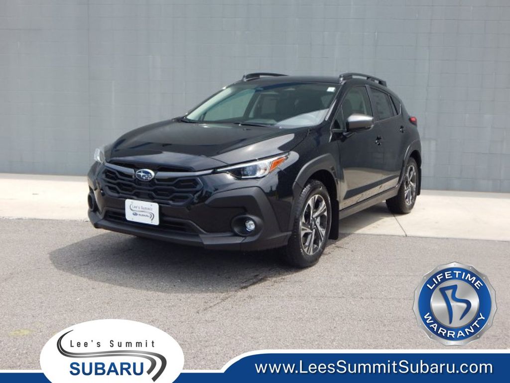 Crystal Black Silica 2025 Subaru Crosstrek Premium AWD SUV / Crossover All-Wheel Drive Continuously Variable Transmission