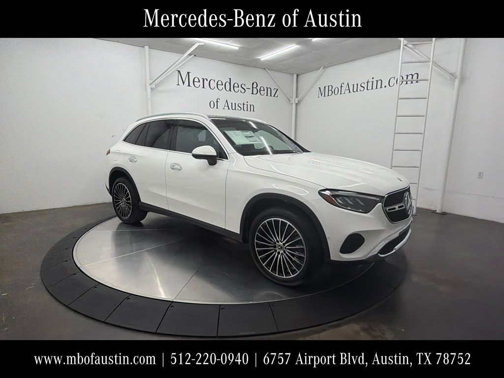 Polar White 2027 Mercedes-Benz GLC SUV / Crossover  9-Speed Automatic Overdrive
