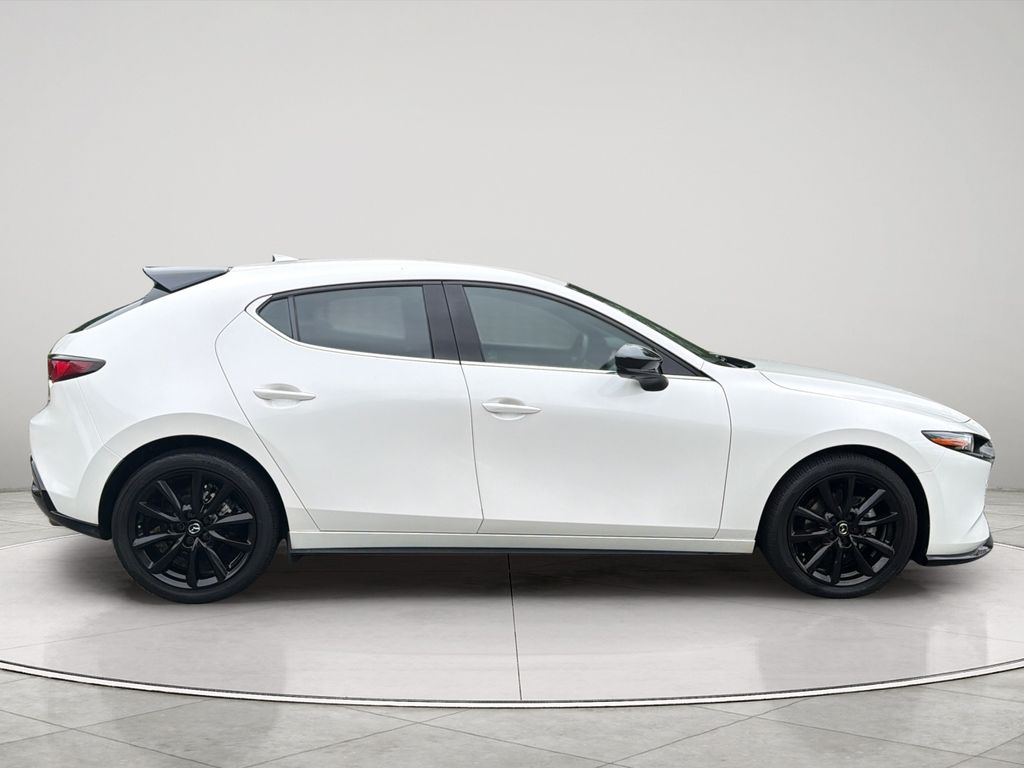 Snowflake White Pearl Mica 2025 Mazda MAZDA3 Hatchback All-Wheel Drive 6-Speed Automatic