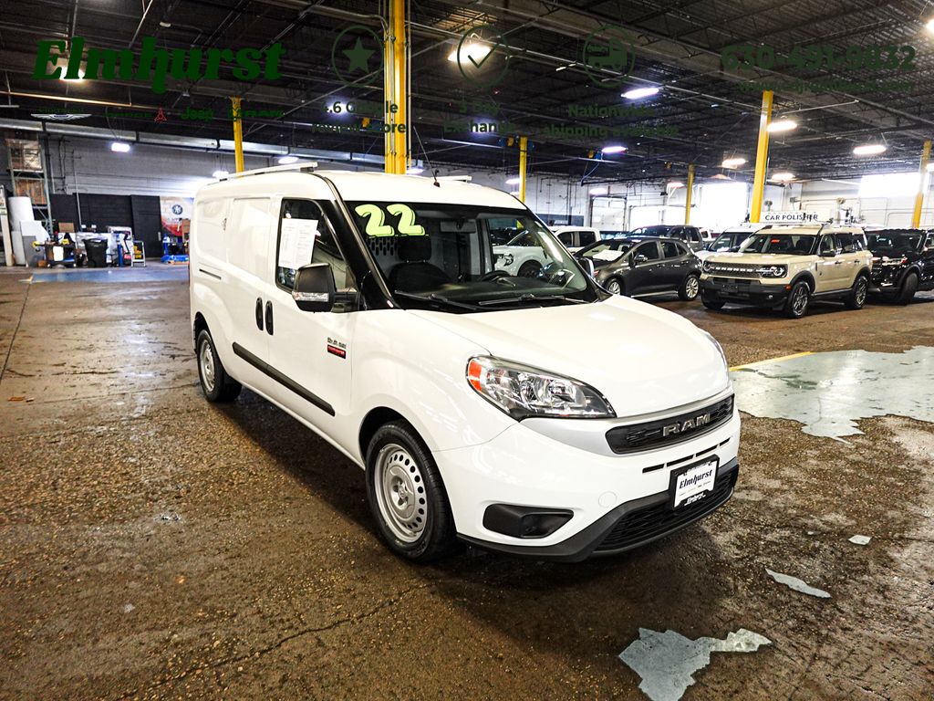 Bright White 2022 RAM ProMaster City Passenger Wagon FWD Van Front-Wheel Drive 9-Speed Automatic