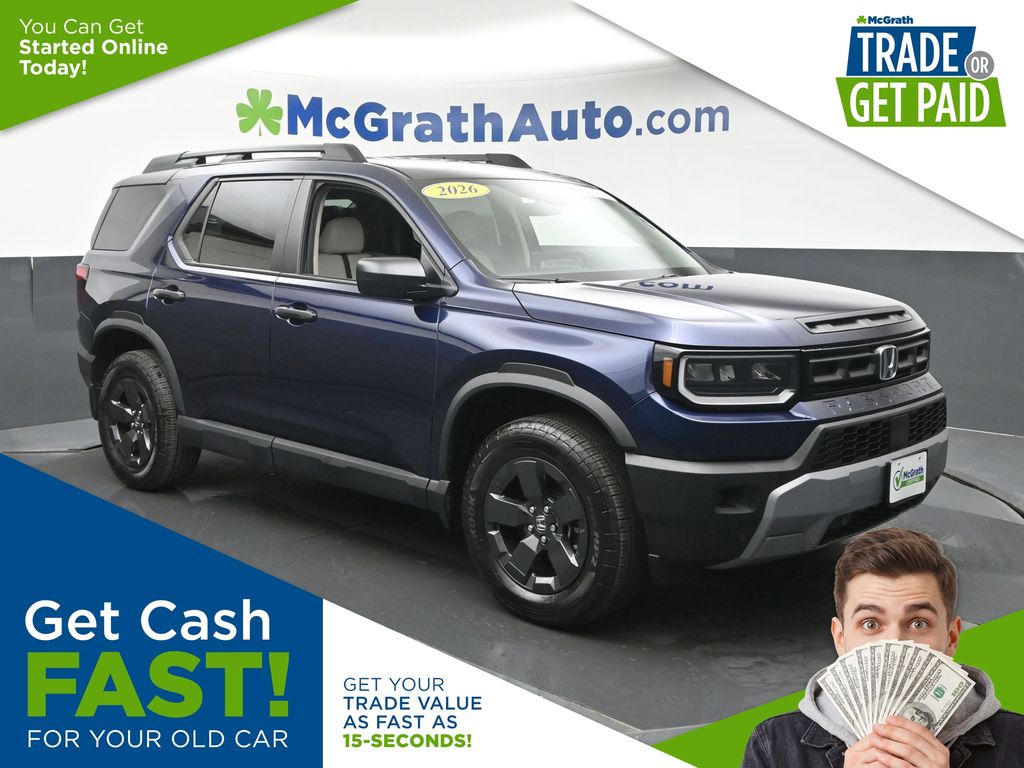 Black (Obsidian Blue Pearl) 2026 Honda Passport SUV / Crossover All-Wheel Drive Automatic