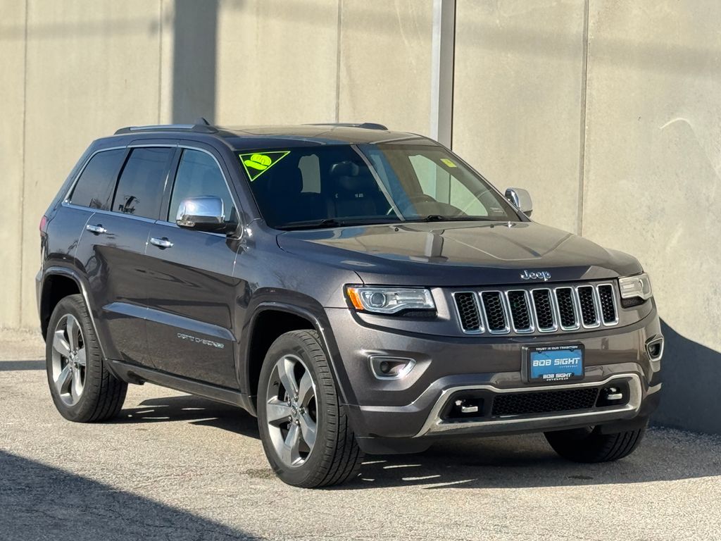 Used 2015 Jeep Grand Cherokee Overland with VIN 1C4RJFCG2FC238164 for sale in Kansas City