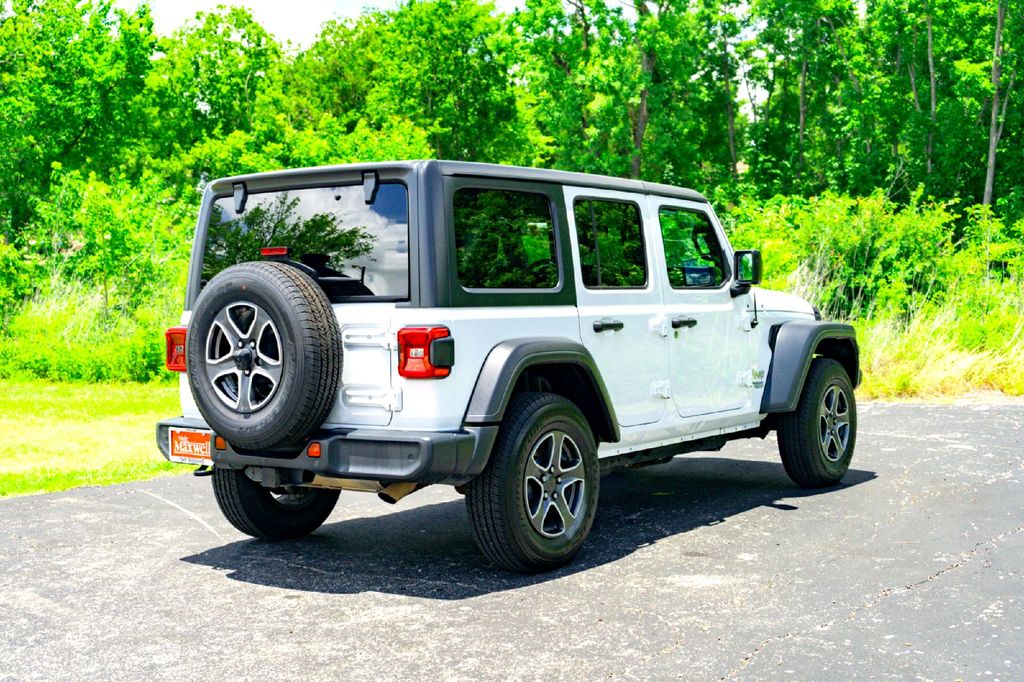 Used Car 2020 Jeep Wrangler  Unlimited Sport S For Sale Under $20,000 In Taylor, Texas