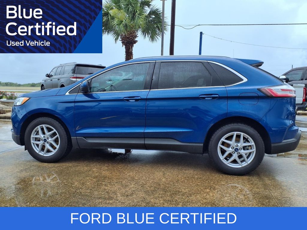 2021 Ford Edge SEL Blue at Legacy Ford