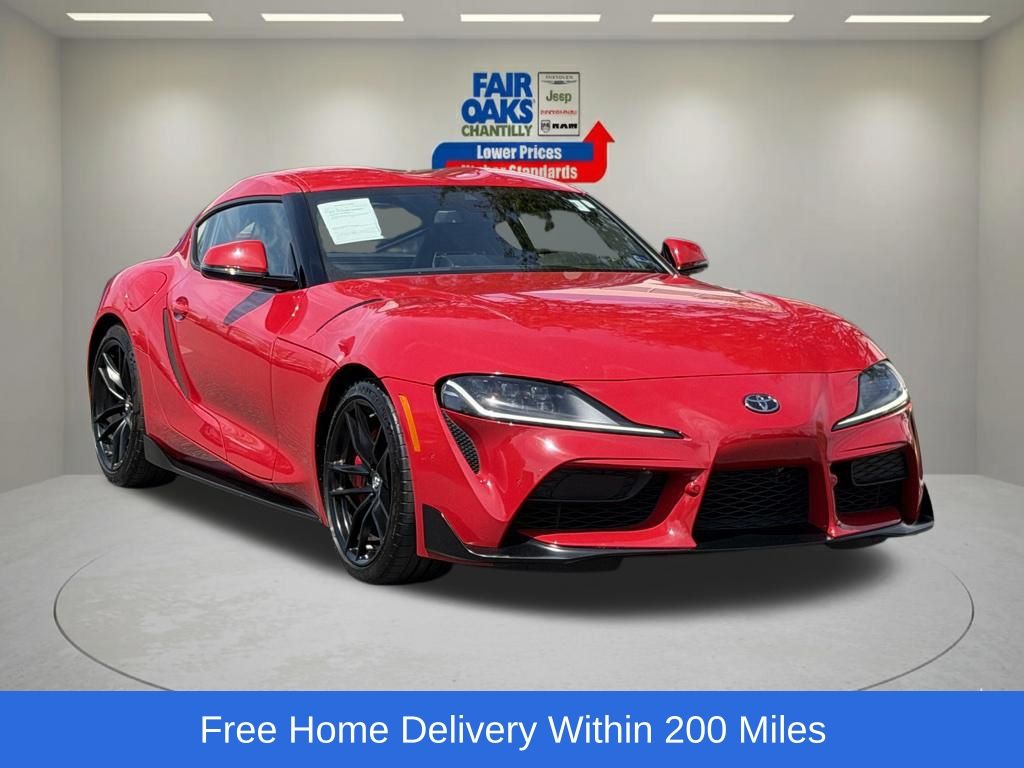 Renaissance Red 2020 Toyota Supra 3.0 RWD Coupe Rear-Wheel Drive 8-Speed Automatic