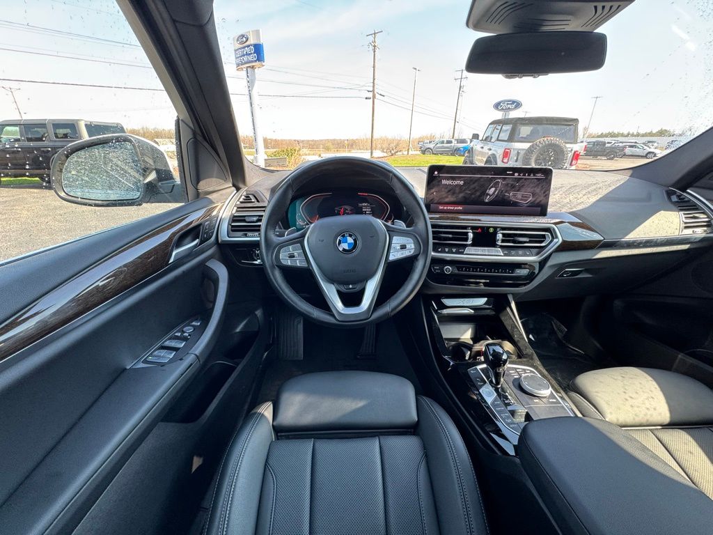 2023 BMW X3 xDrive30i White at Klick Lewis Buick Chevrolet