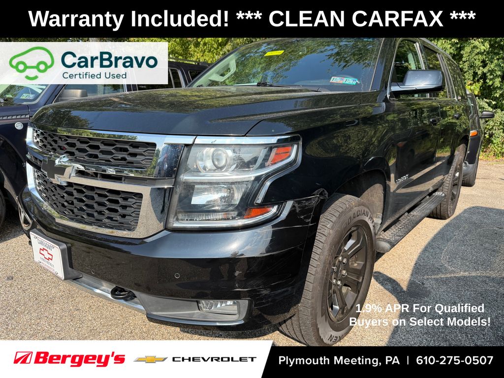 Black 2018 Chevrolet Tahoe SUV / Crossover Four-Wheel Drive 6-Speed Automatic Overdrive