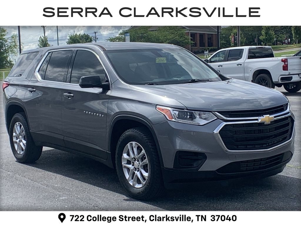 Gray (Steel Metallic) 2020 Chevrolet Traverse SUV / Crossover Front-Wheel Drive 9-Speed Automatic