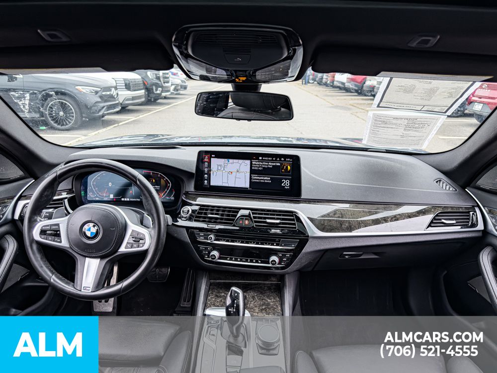 Used 2021 Blue BMW 530i image 16