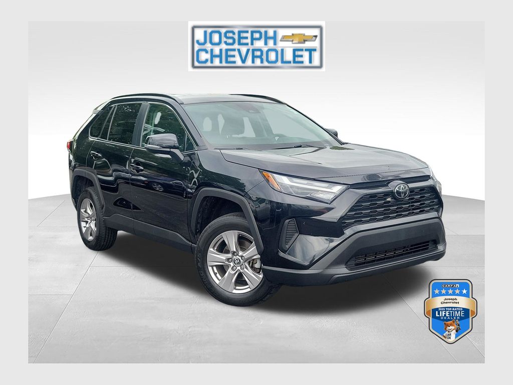 Midnight Black Metallic 2023 Toyota RAV4 SUV / Crossover Front-Wheel Drive 8-Speed Automatic