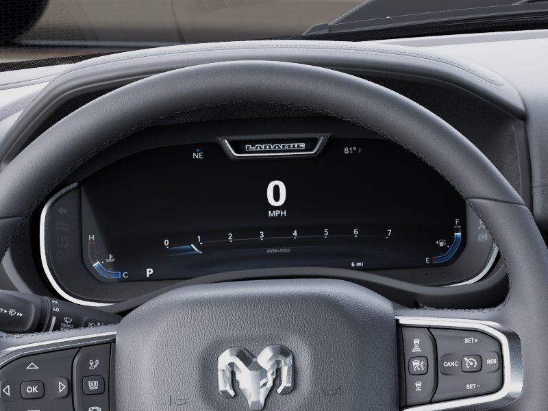 New 2026 Diamond Black Crystal Pearlcoat Ram Laramie image 17