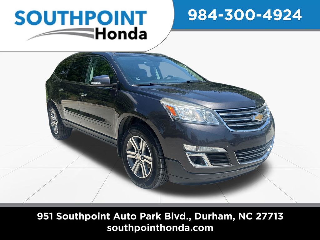Gray (Tungsten Metallic) 2016 Chevrolet Traverse SUV / Crossover Front-Wheel Drive 6-Speed Automatic