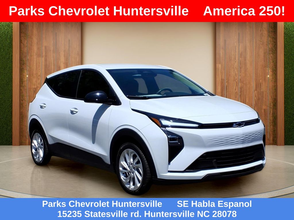 Summit White 2027 Chevrolet Bolt SUV / Crossover Front-Wheel Drive 1-Speed Automatic