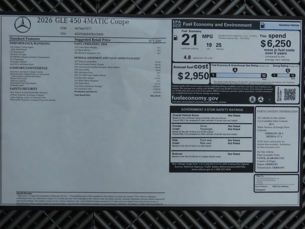 Thumbnail: 2026 Mercedes-Benz GLE - 9