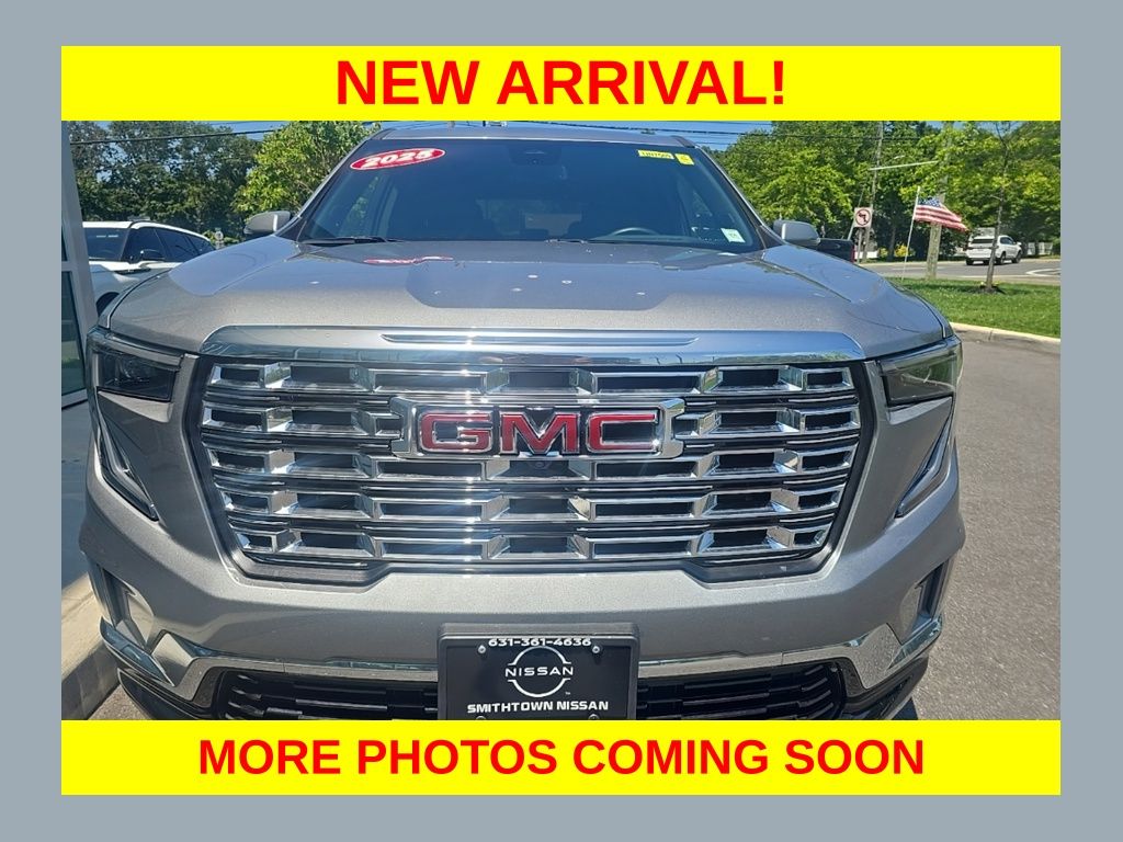 Sterling Metallic 2025 GMC Acadia SUV / Crossover Four-Wheel Drive 8-Speed Automatic