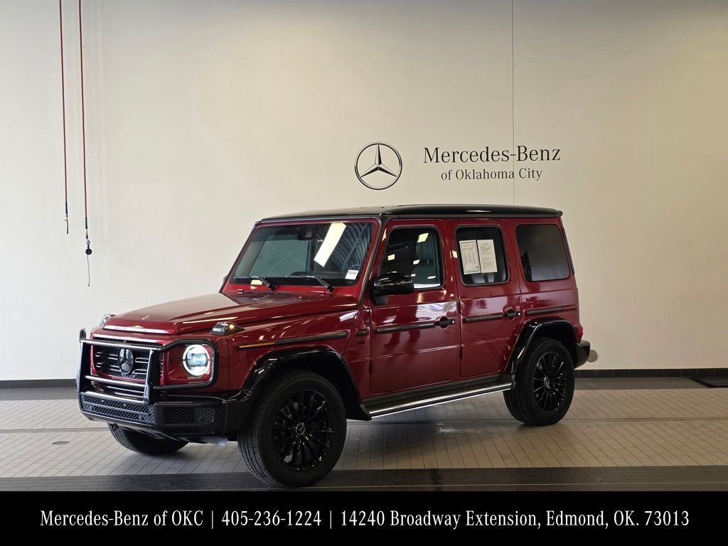 G manufaktur Jupiter Red 2021 Mercedes-Benz G-Class G 550 4MATIC SUV / Crossover All-Wheel Drive 9-Speed Automatic
