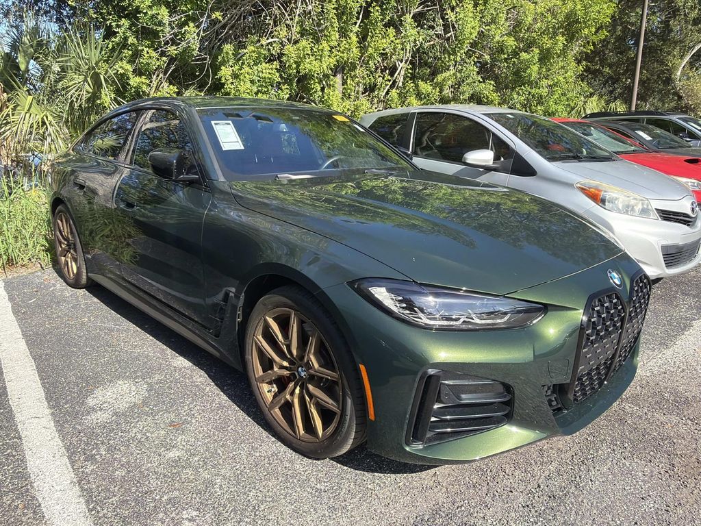 Green Metallic 2023 BMW 4 Series Coupe Rear-Wheel Drive 8-Speed Automatic