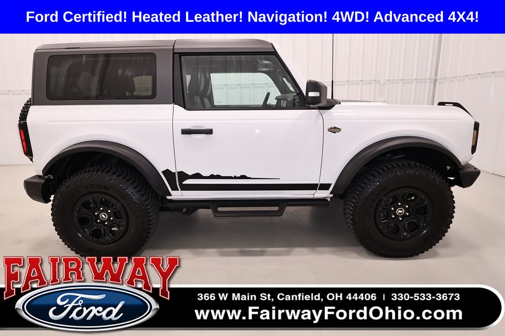Oxford White 2023 Ford Bronco SUV / Crossover Four-Wheel Drive Automatic