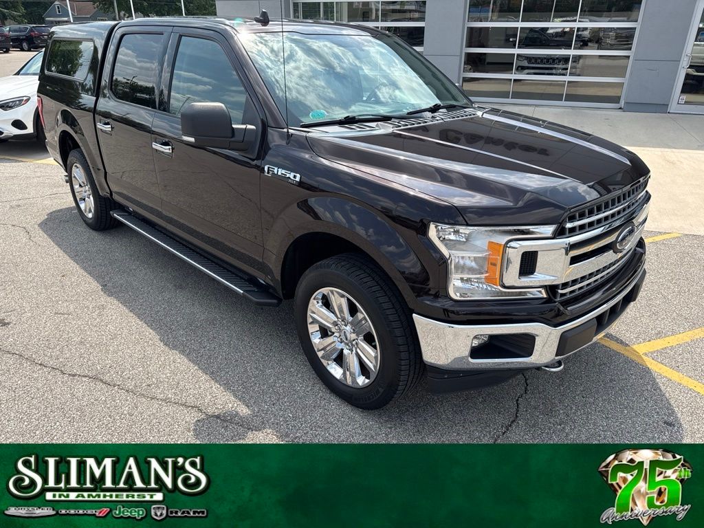 Magma Red 2018 Ford F-150 Pickup Truck Four-Wheel Drive Automatic