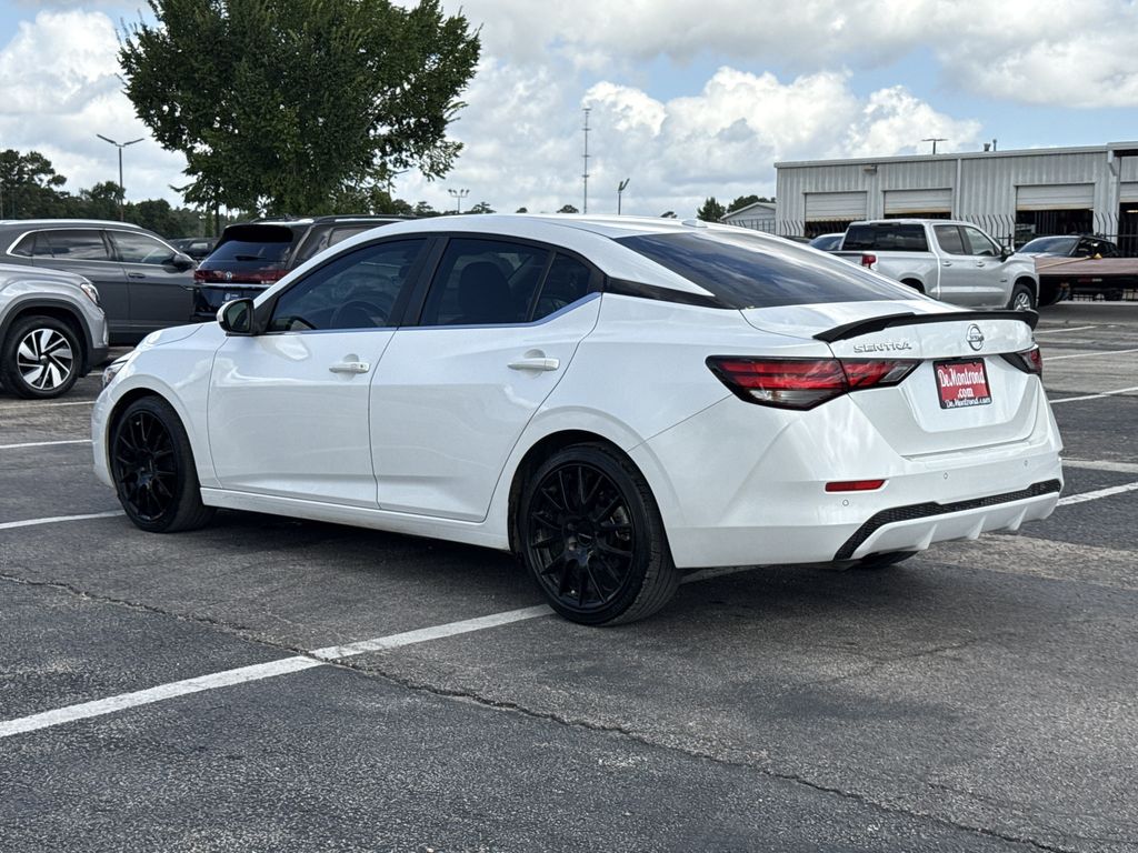 2023 Nissan Sentra SV White at DeMontrond Auto Country