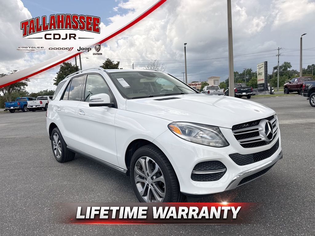 White 2016 Mercedes-Benz GLE SUV / Crossover Rear-Wheel Drive 7-Speed Automatic