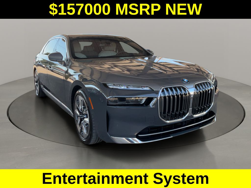 Individual Dravit Gray Metallic 2023 BMW i7 Sedan All-Wheel Drive Automatic