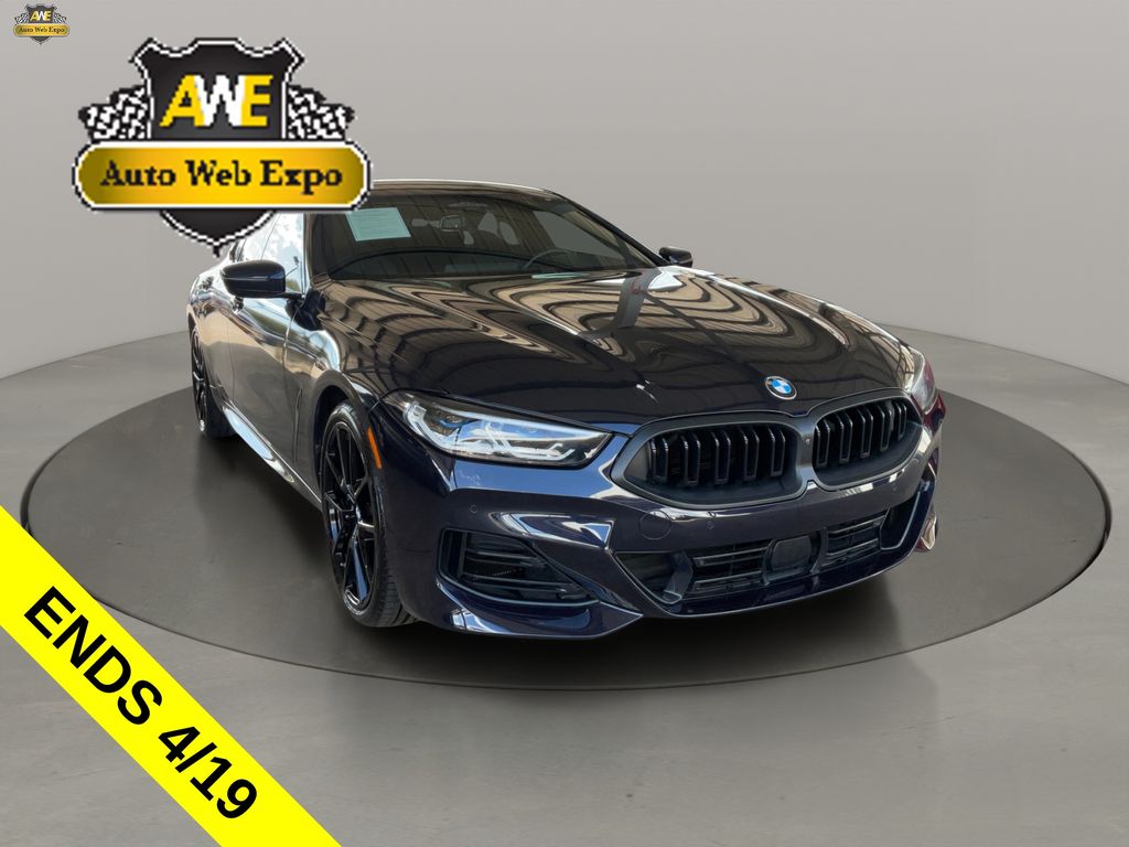 Carbon Black Metallic 2023 BMW 8 Series 840i Gran Coupe RWD Coupe Rear-Wheel Drive 8-Speed Automatic
