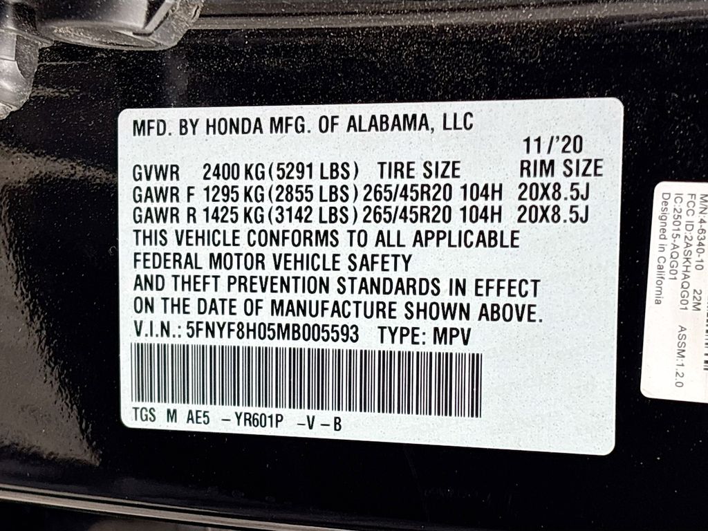 2021 Honda Passport Elite - Photo 34
